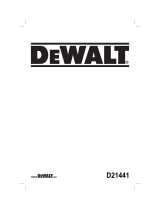 DeWalt D21441 Bedienungsanleitung