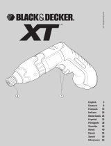 BLACK DECKER xtc 60 k Bedienungsanleitung