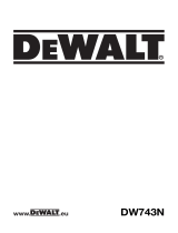 DeWalt DW743N-AR Benutzerhandbuch