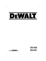 DeWalt D51430 Bedienungsanleitung