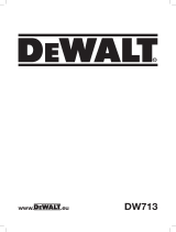 DeWalt DW713 Benutzerhandbuch