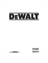 DeWalt DC810 T 1 Bedienungsanleitung