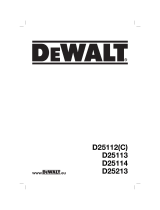 DeWalt D 25113 Bedienungsanleitung