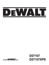 DeWalt D27107XPS Benutzerhandbuch