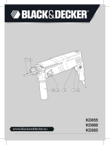 Black & Decker KD855 Benutzerhandbuch