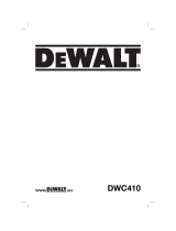 DeWalt DWC410 T 1 Bedienungsanleitung