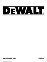 DeWalt DW733 Benutzerhandbuch