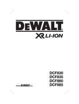 DeWalt DCF885C2 Bedienungsanleitung