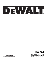 DeWalt DW744XP Bedienungsanleitung