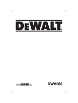 DeWalt DWH052 Bedienungsanleitung