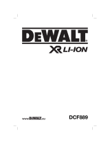 DeWalt DCF889 T 1 Bedienungsanleitung