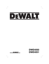 DeWalt DWE4051 T 1 Bedienungsanleitung