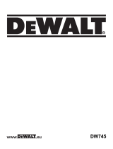DeWalt DW745 T 3 Bedienungsanleitung
