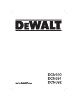 DeWalt DCN629 Bedienungsanleitung