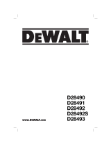 DeWalt D28490 Benutzerhandbuch