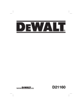 DeWalt D21160 Bedienungsanleitung