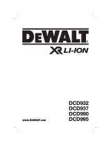 DeWalt DCD937 Benutzerhandbuch