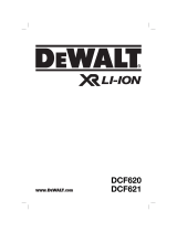 DeWalt DCF621 Bedienungsanleitung