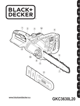 BLACK DECKER Tronçonneuse Sans Fil 36V Benutzerhandbuch