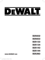 DeWalt D25135 Bedienungsanleitung