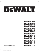 DeWalt DWE4205 Benutzerhandbuch