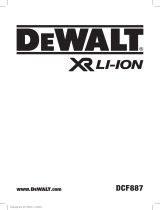 DeWalt DCF887NT-XJ Benutzerhandbuch