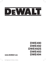 DeWalt DWE494 Bedienungsanleitung