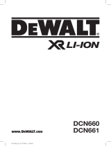 DeWalt DCN660 Bedienungsanleitung