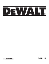 DeWalt D27113 Benutzerhandbuch