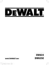 DeWalt DW625E Benutzerhandbuch