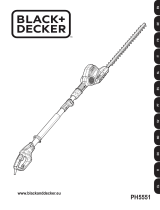 Black & Decker PH5551 Heckenschere Bedienungsanleitung