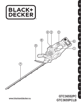 BLACK DECKER GTC36552PC Heckenschere Bedienungsanleitung