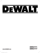 DeWalt DWS771 Benutzerhandbuch