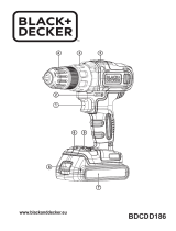 BLACK+DECKER BDCDD186 Benutzerhandbuch