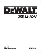 DeWalt DCV584L Benutzerhandbuch