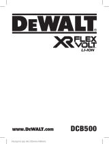 DeWalt XR FLEX VOLT LI-ION DCB500-QS Benutzerhandbuch