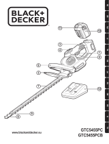 Black and Decker GTC5455PC Heckenschere Bedienungsanleitung