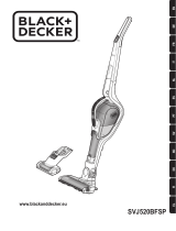 BLACK+DECKER Dustbuster SVJ520BFSP Benutzerhandbuch
