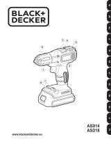 Black & Decker ASD18 Benutzerhandbuch