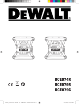 DeWalt DCE074R Benutzerhandbuch