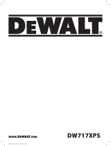 DeWalt DW717XPS Benutzerhandbuch