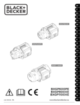 Black & Decker BXGP800XE Benutzerhandbuch