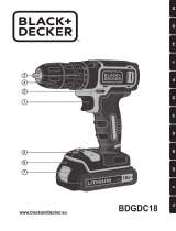 BLACK+DECKER BDGDC18 Benutzerhandbuch