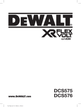 DeWalt DCS576 Benutzerhandbuch
