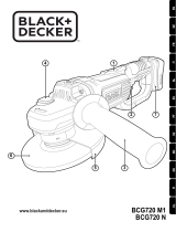 BLACK+DECKER BCG720 M1 Bedienungsanleitung