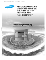 Samsung MAX-DN87 Bedienungsanleitung