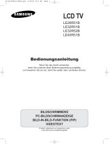Samsung LE40R51B Benutzerhandbuch
