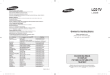 Samsung LE-32M86BD Benutzerhandbuch