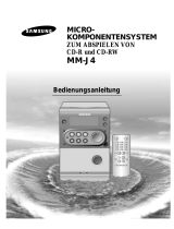 Samsung MM-J4 Bedienungsanleitung