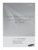Samsung Crystal Surround Air Track HW-F450 Benutzerhandbuch